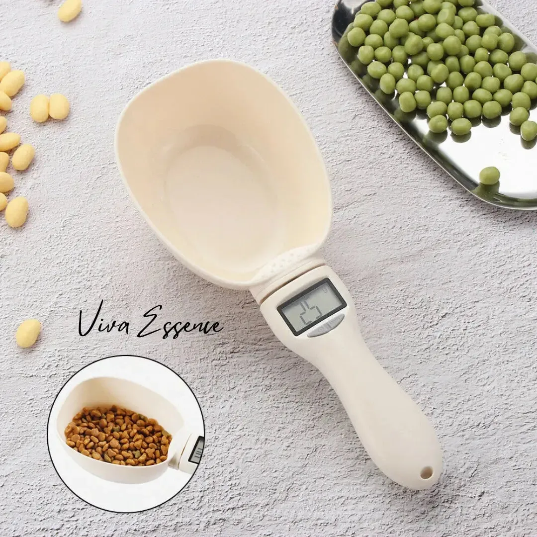 Advanced Care Pet Food Measuring Scoop with Screen Display