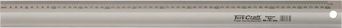 ALUMINIUM STRAIGHT EDGE RULER TYPE B 600X50X5.0MM
