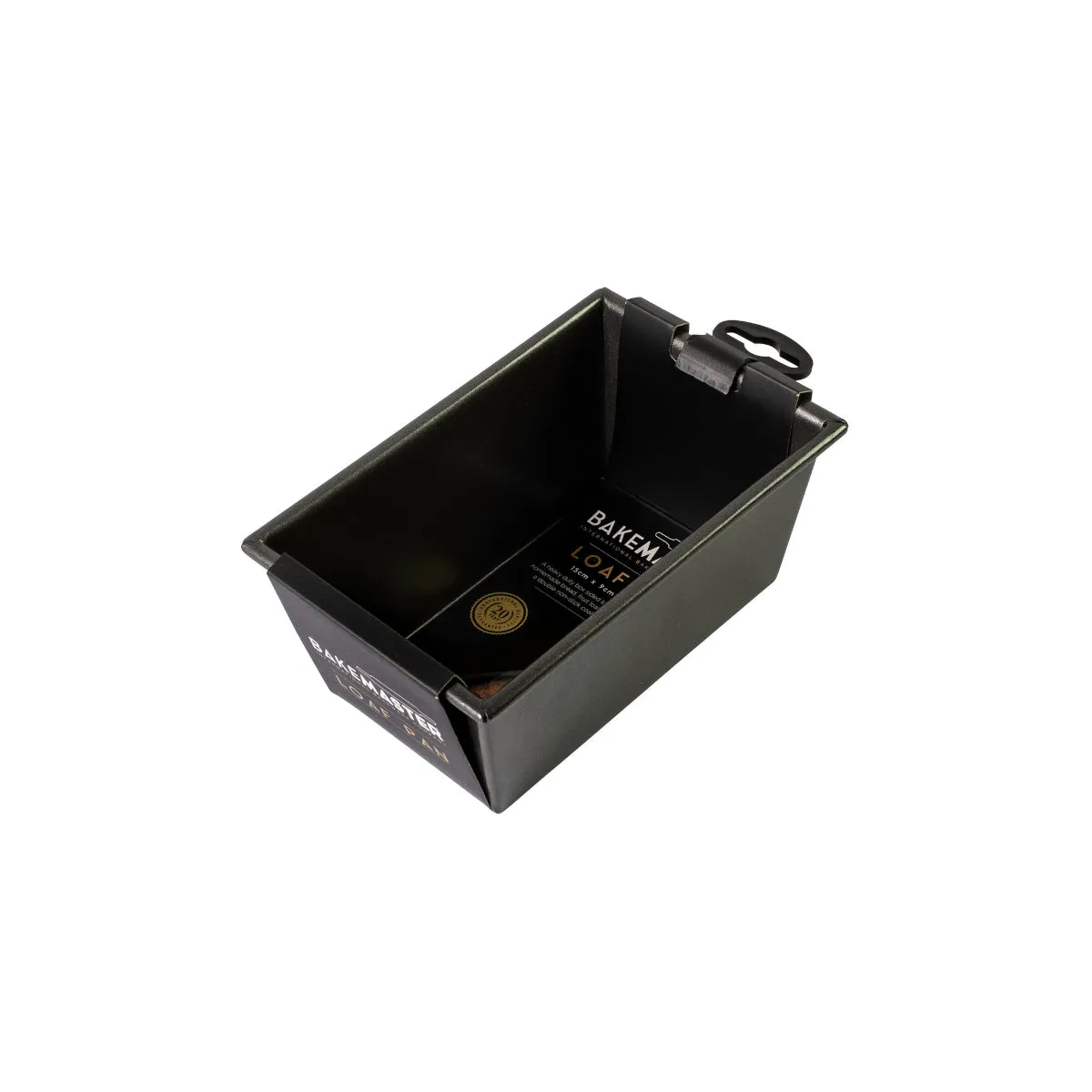 Bakemaster Box Sided Loaf Pan 15x9x7cm