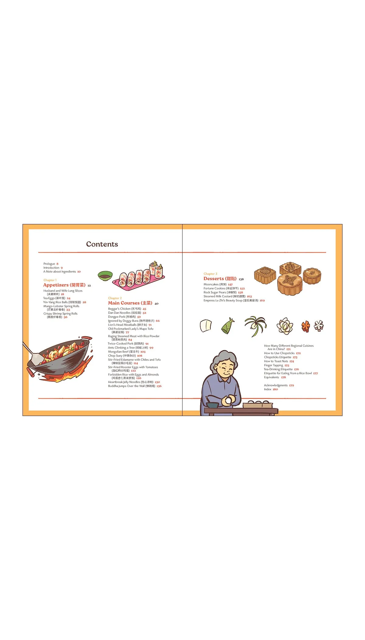 Buddha Jumps Over the Wall, and Other Curiously Named Classic Chinese Dishes: A Graphic Cookbook