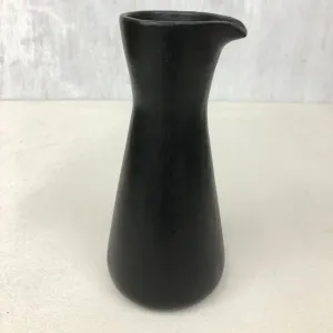 Carafe | Longpi Black Stone Clay | Hand Crafted | Classic and Smart Serve | 15"