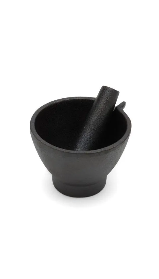 Cast Iron Mortar & Pestle