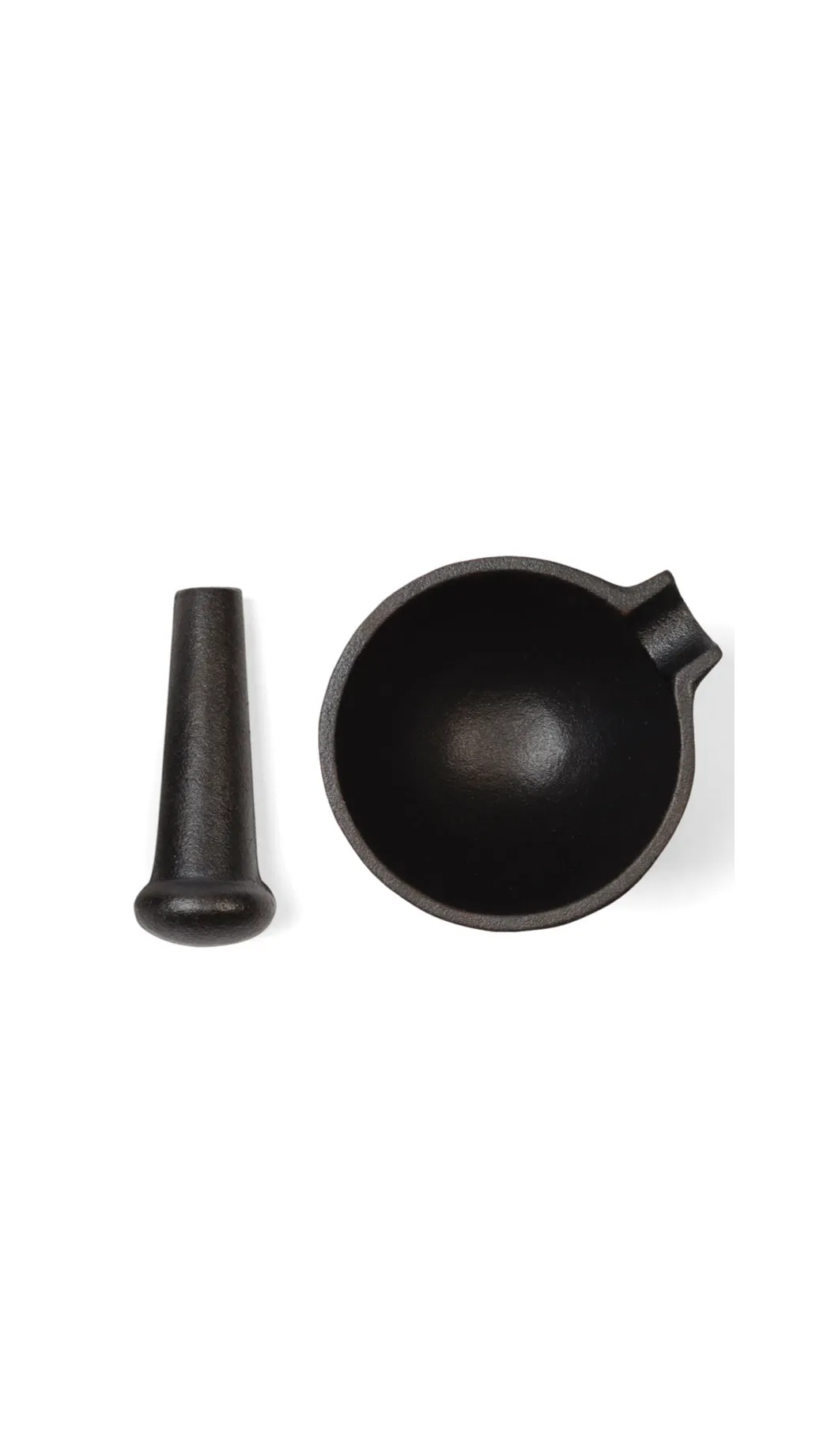 Cast Iron Mortar & Pestle