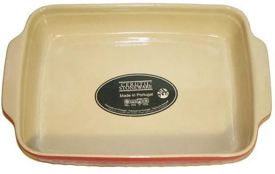 Cerutil Stoneware Rectangle-Made in Portugal