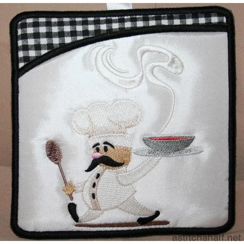 Chef Pot Holder