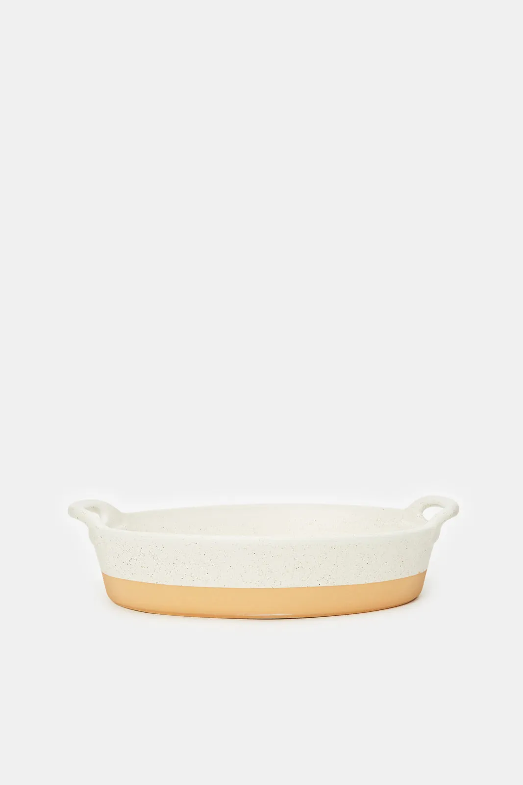 Cream Oval Baking Dish (Small/12Inch)