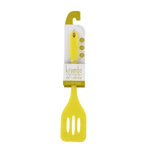 Krumbs Kitchen Chef's Collection Silicone Turner, Yellow