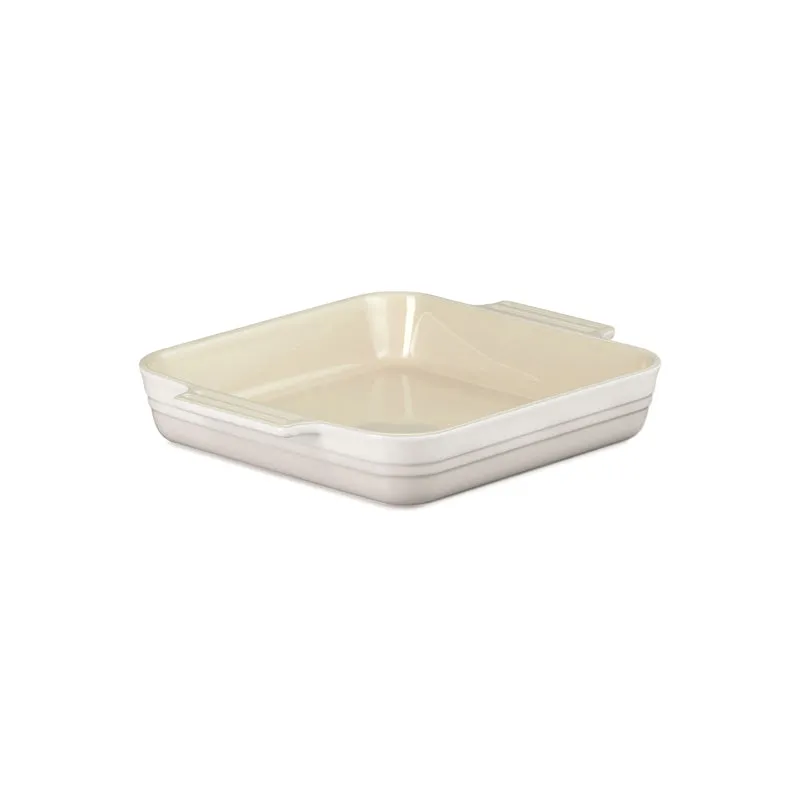 Le Creuset Stoneware 23cm Classic Square Dish Meringue