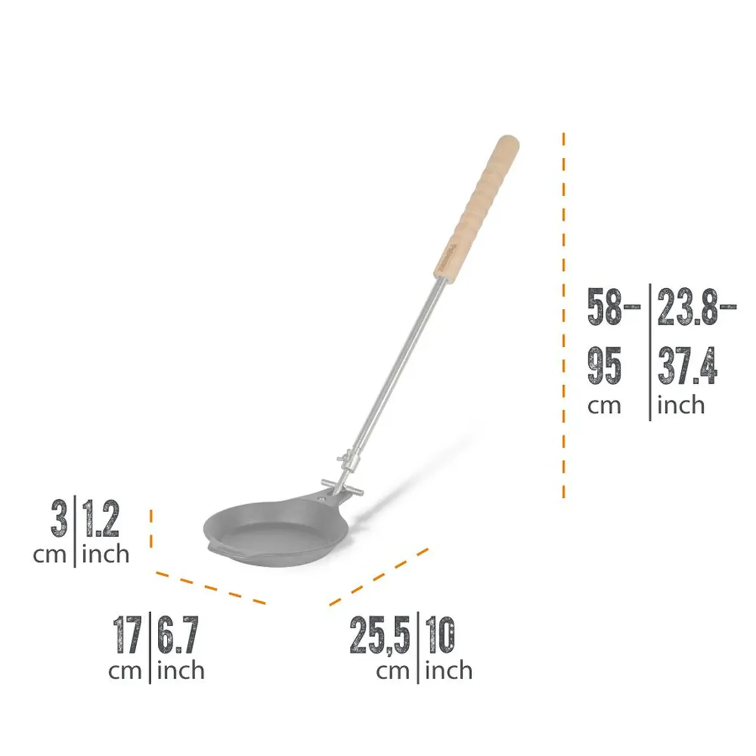 Petromax Cast-Iron Campfire Skillet Nocolour | Buy Petromax Cast-Iron Campfire Skillet Nocolour here | Outnorth