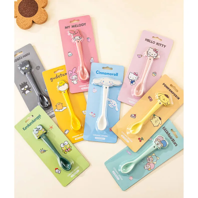 Sanrio Character Ceramic Coffee Spoons