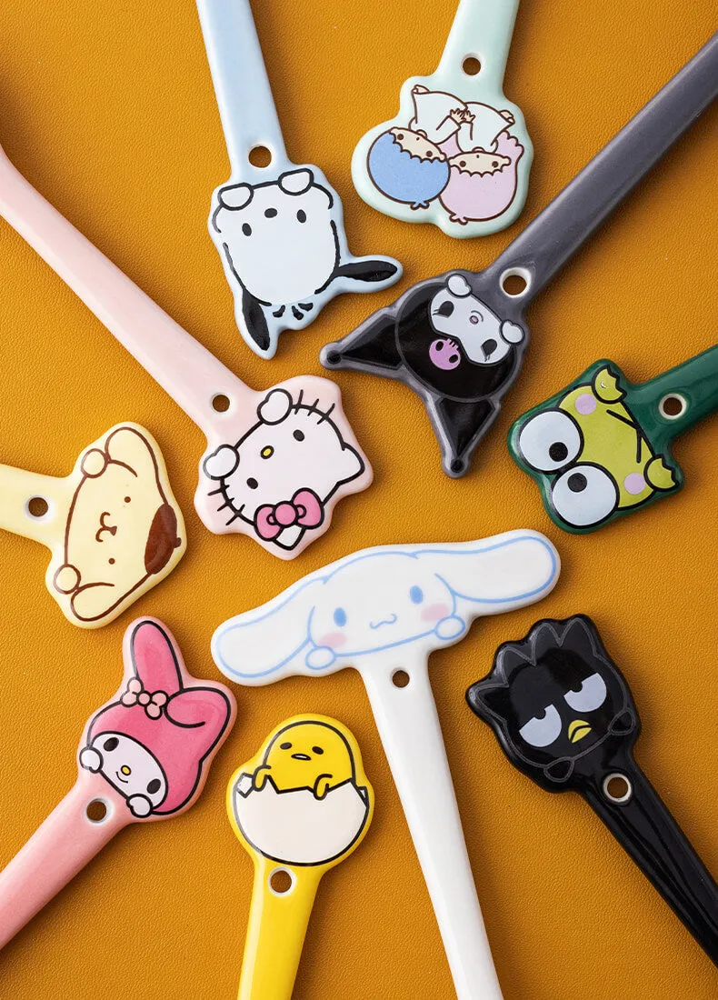 Sanrio Character Ceramic Coffee Spoons