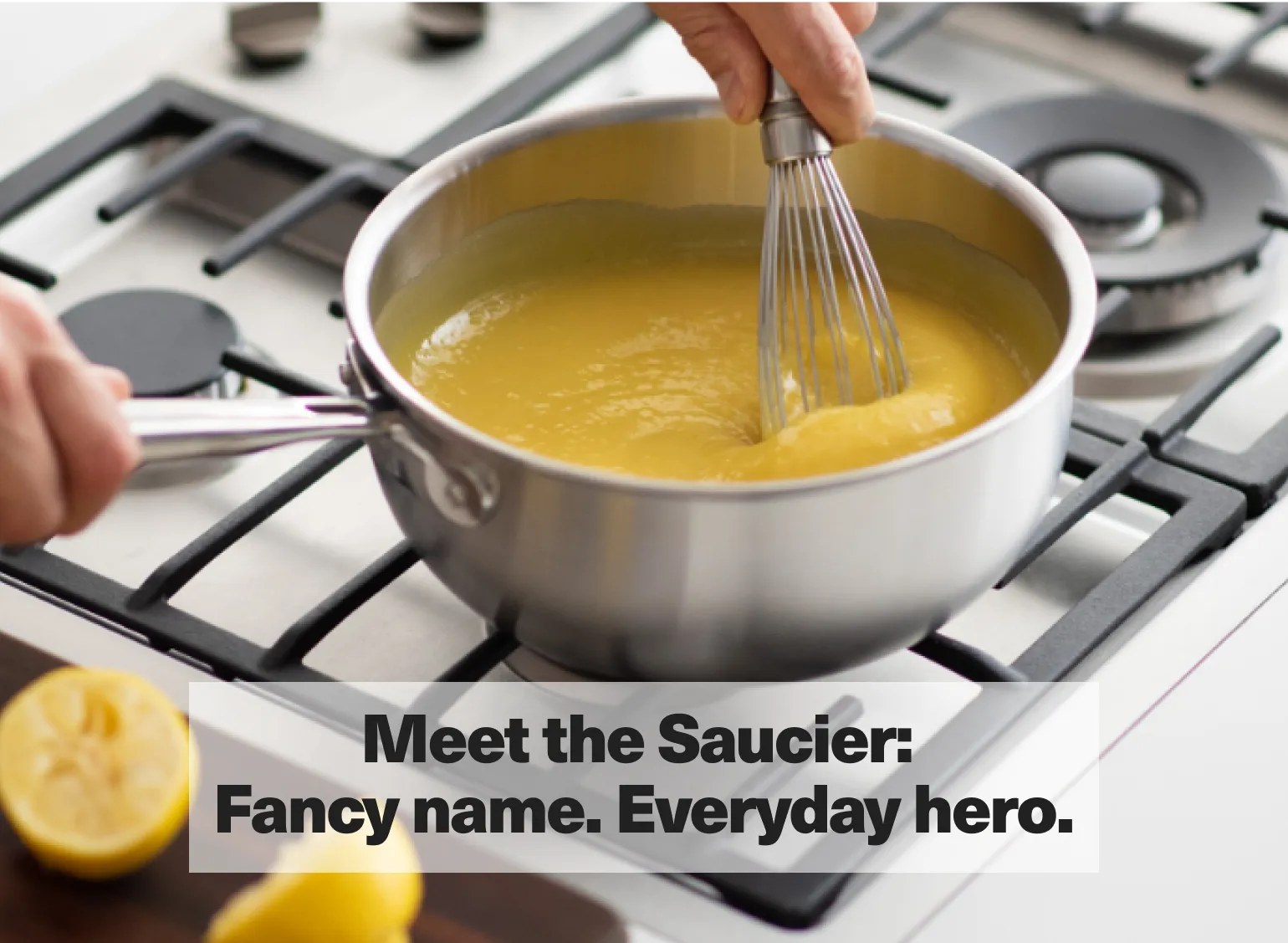 Stainless Steel Saucier