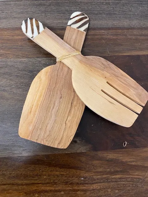 Wooden Serving Set